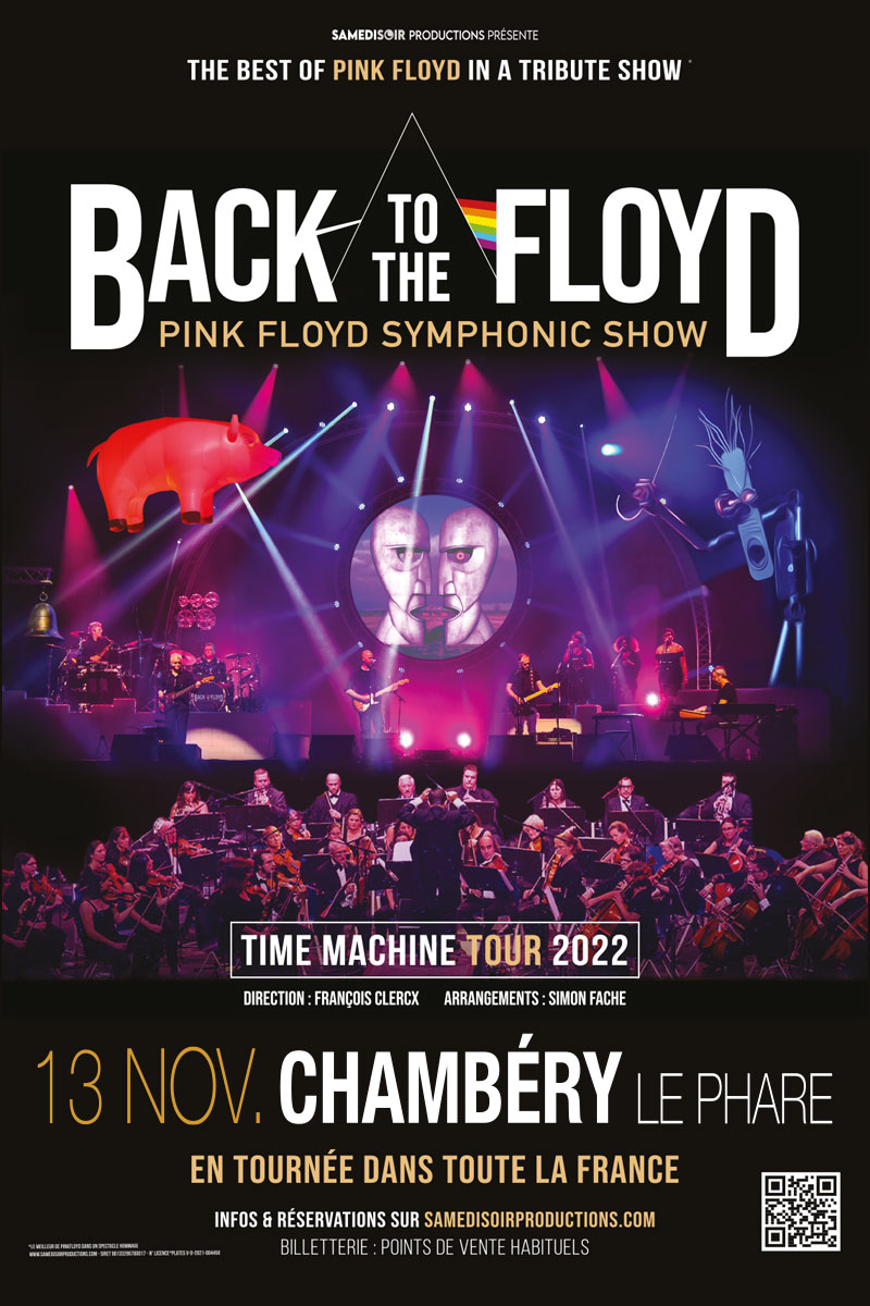BACK TO THE FLOYD 
 Chambéry 
 dimanche, 13 novembre 2022