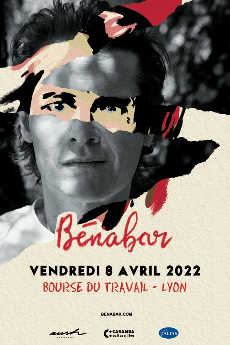 BÉNABAR 
 Lyon 
 vendredi, 08 avril 2022