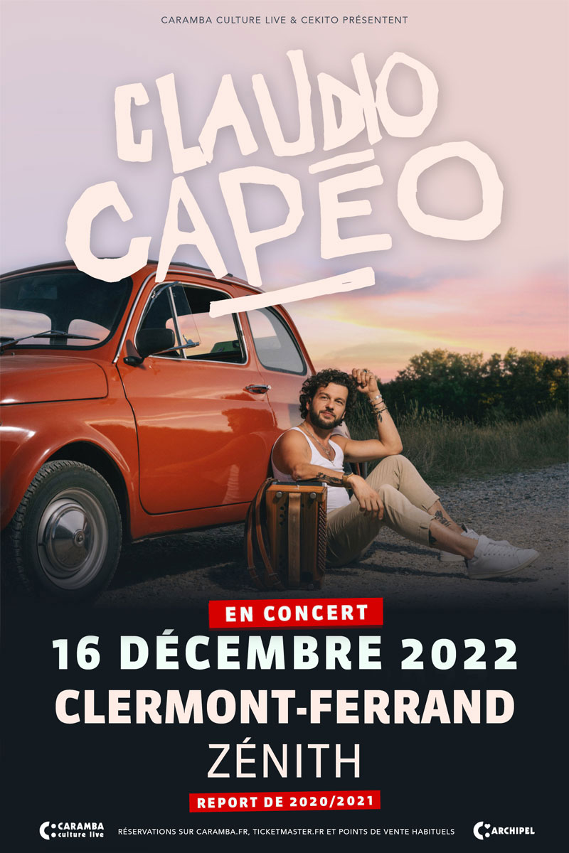 CLAUDIO CAPÉO 
 Clermont-Ferrand 
 vendredi, 16 décembre 2022