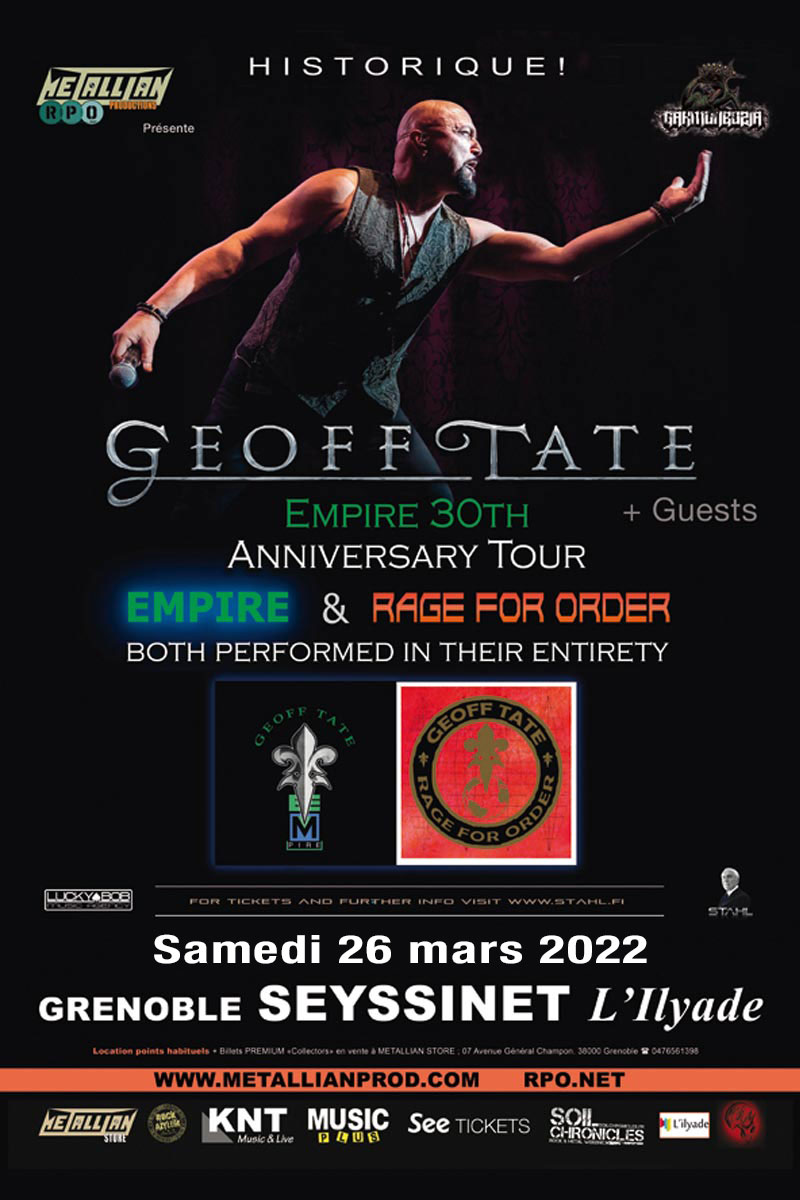 GEOFF Tate 
 Seyssinet-Pariset 
 samedi, 26 mars 2022