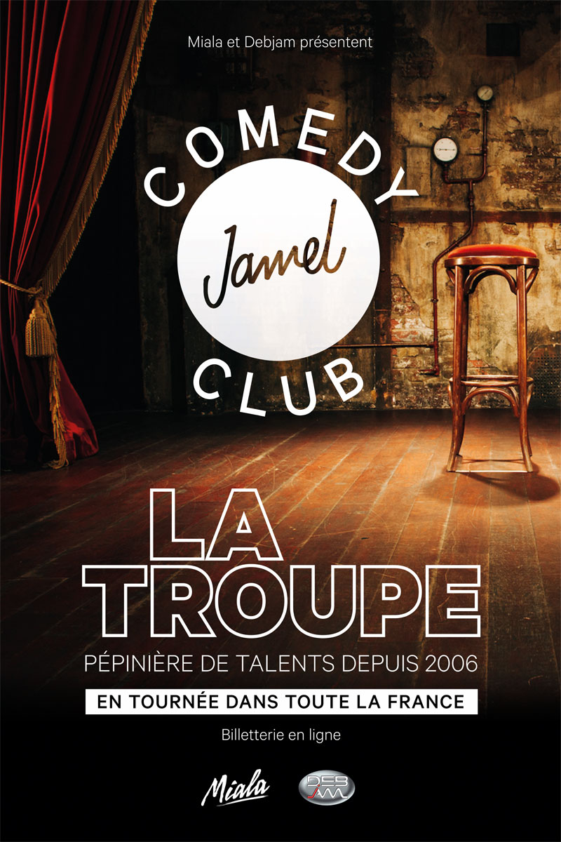 JAMEL COMEDY CLUB 
 Bourg-lès-Valence 
 vendredi, 11 novembre 2022