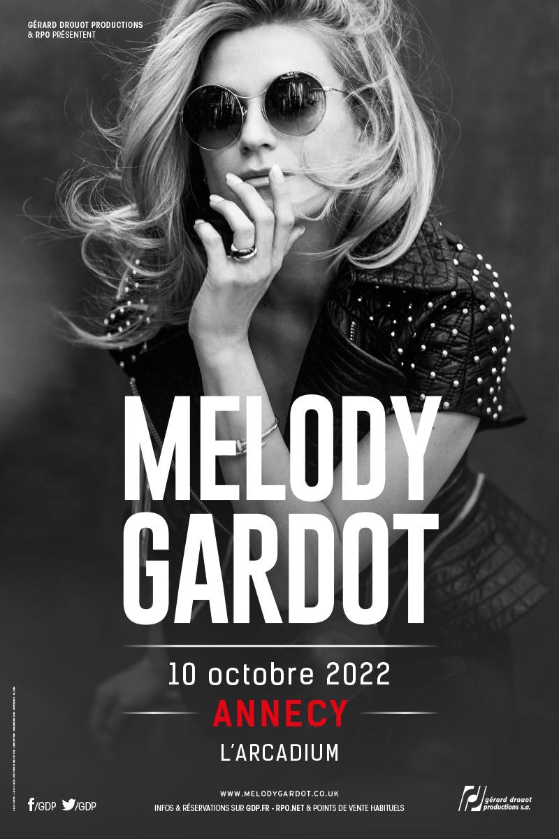 MELODY GARDOT 
 Annecy 
 lundi, 10 octobre 2022