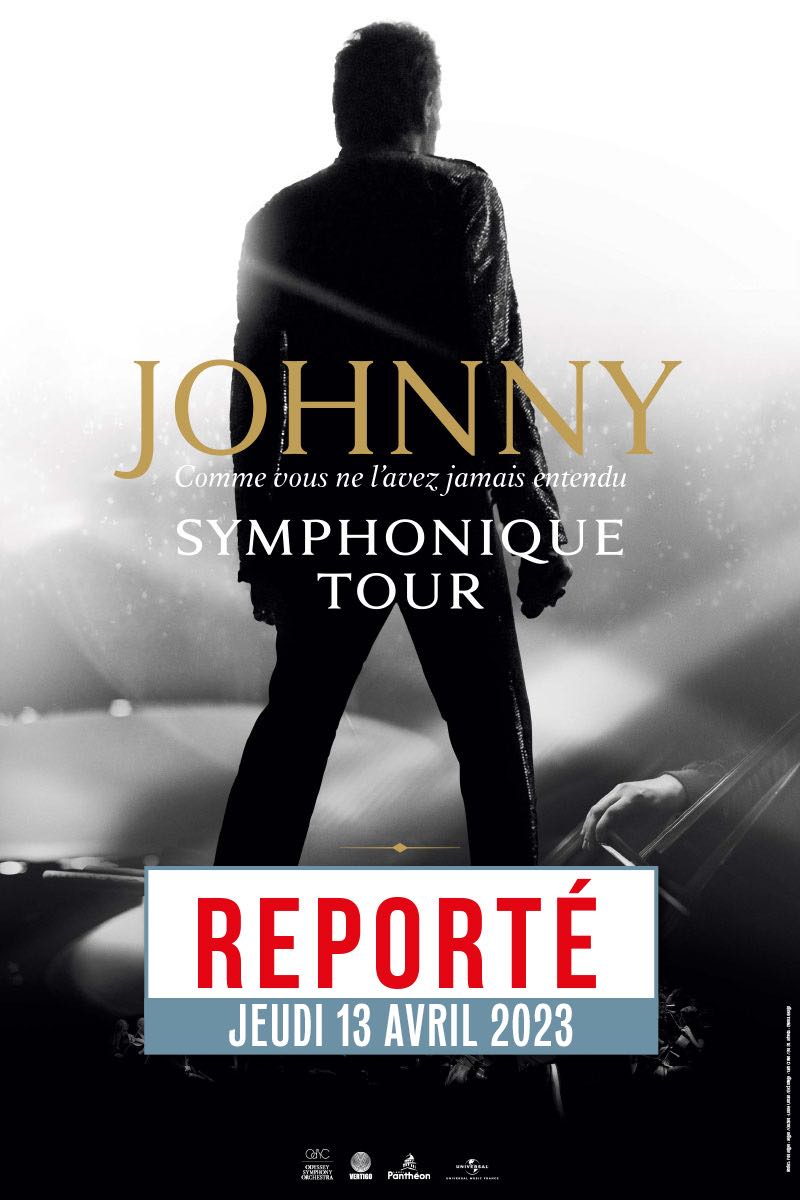 JOHNNY SYMPHONIQUE TOUR 
 Clermont-Ferrand 
 samedi, 18 juin 2022