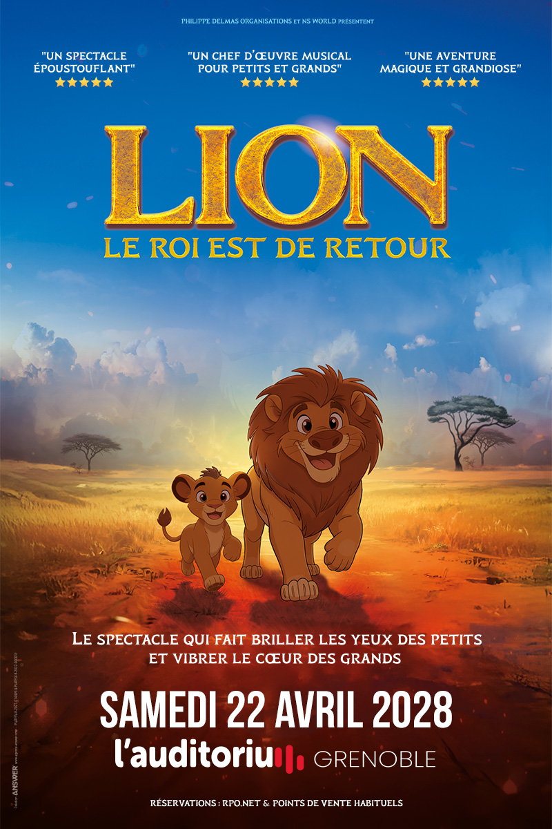 LION LE ROI EST DE RETOUR