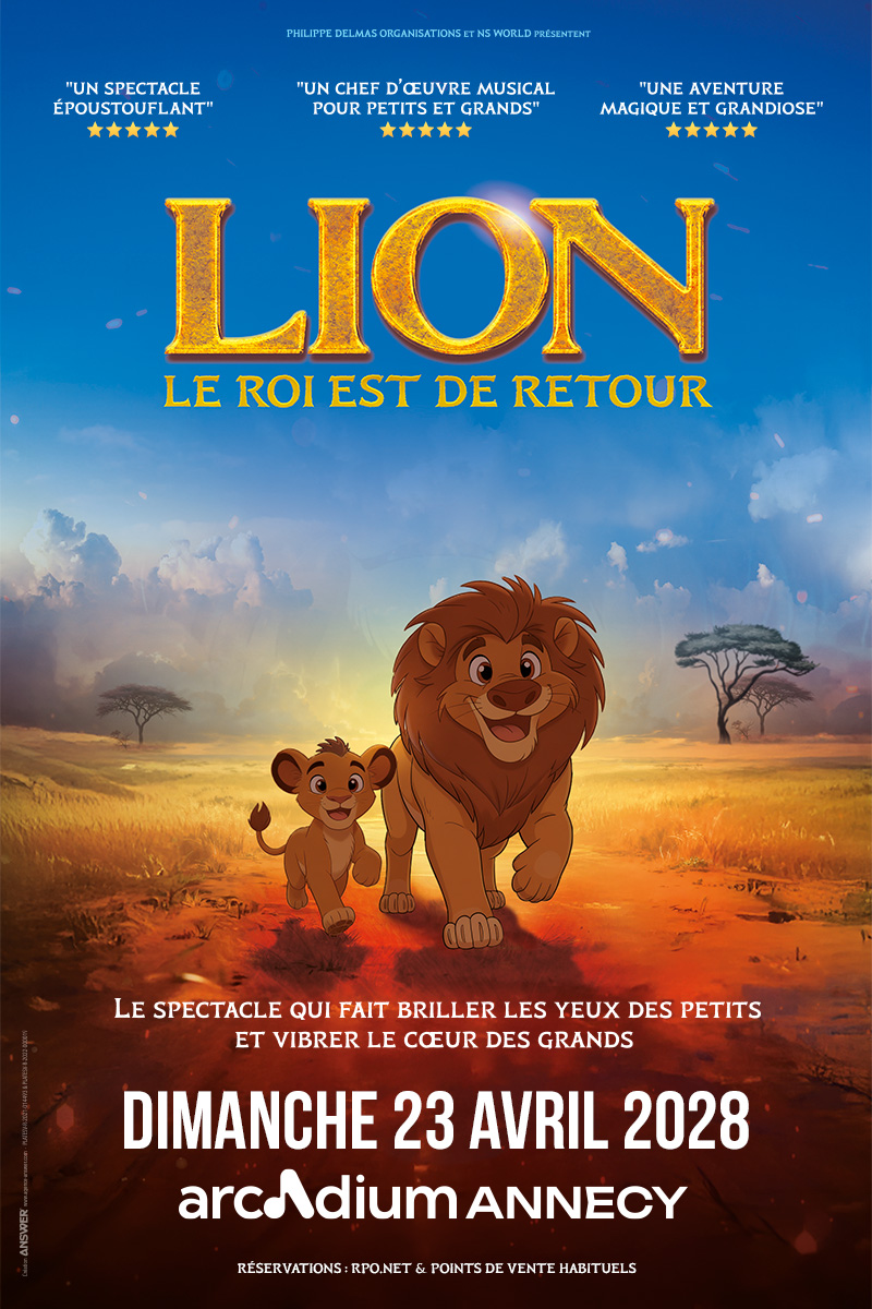 LION LE ROI EST DE RETOUR