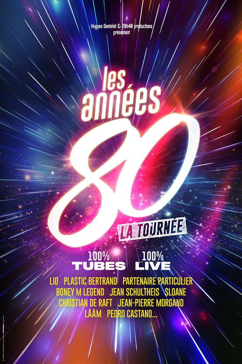 LES ANNÉES 80 LA TOURNÉE